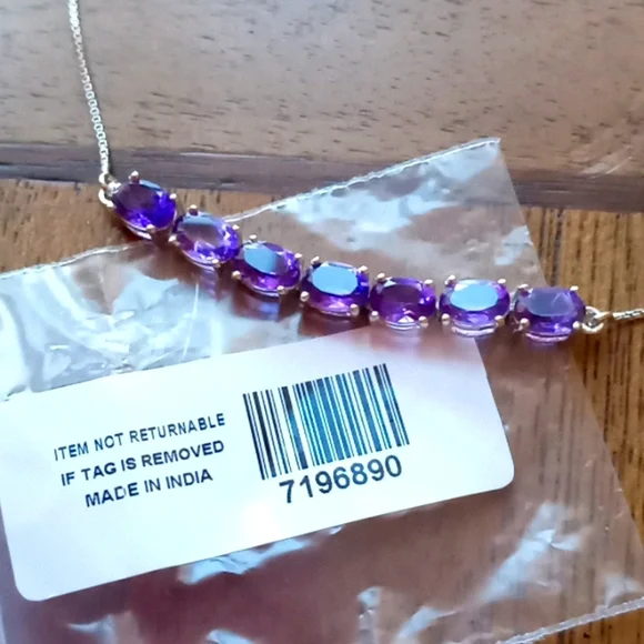 AMETHYST BOLO BRACELET - Picture 4 of 9